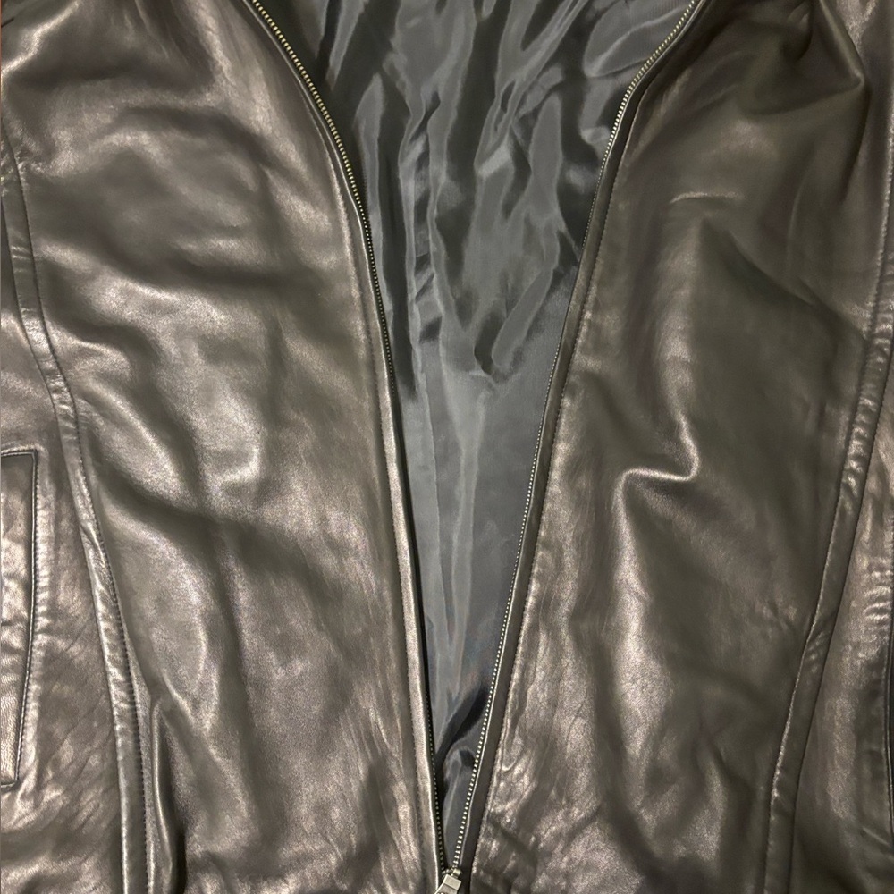 Roundtree & Yorke Men's New Lamb Skin Leather Jacket 3XLT - Picture 11 of 11